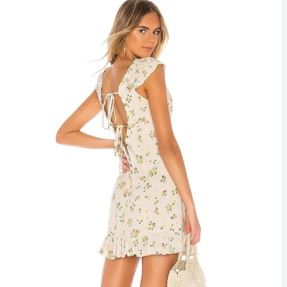 Free People Cactus Flower Combo Cream Dress - Picture 2 of 5